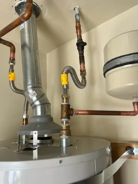 Water heater installation and plumbing repair in Orange Grove Villas