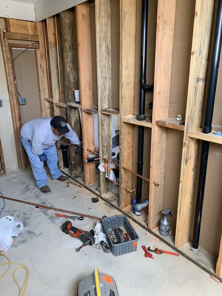 Commercial rough-in plumbing for Commercial Plumbing in Orange Grove Villas